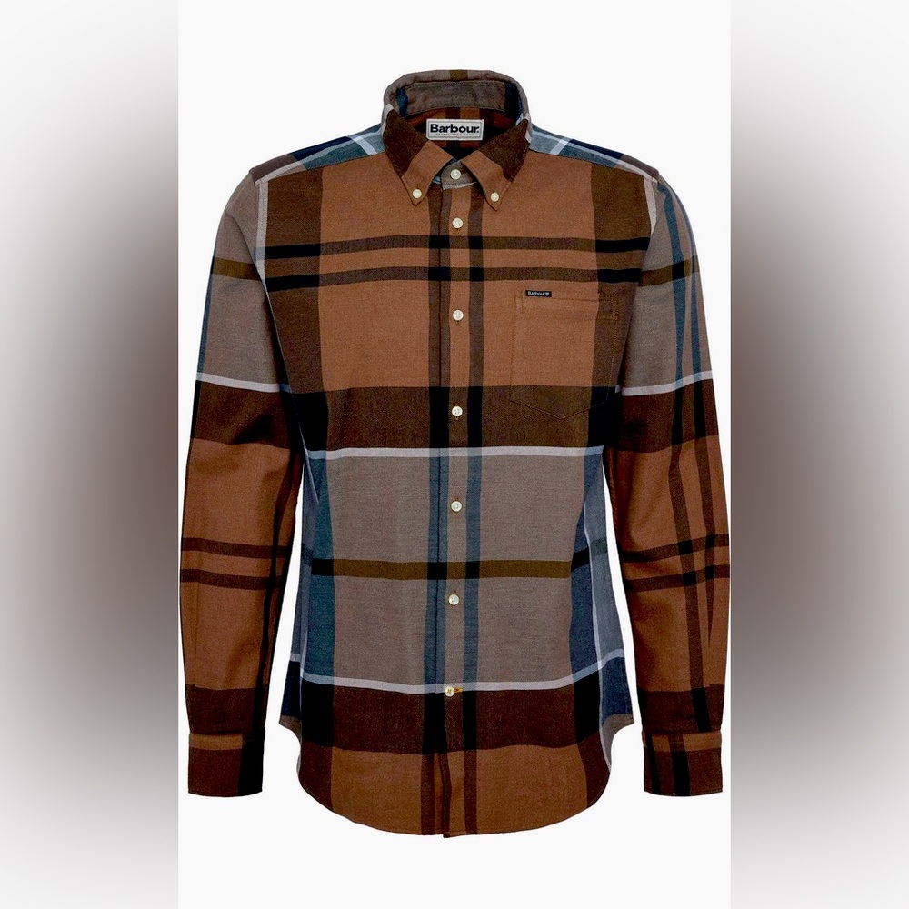 Stylin’ Brand New with Tag Barbour Dunoon Plaid Slim Fit Button Down Men’s Shirt